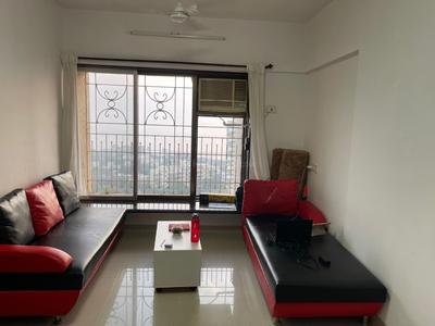 Hall Image of 650 Sq.ft 1 BHK Apartment / Flat for rent in Pegasus Tower, Andheri West Mumbai for Rs. 65000