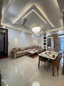 Hall Image of 1100 Sq.ft 4 BHK Apartment / Flat for sale in Dwarka Mor New Delhi for Rs. 7000000