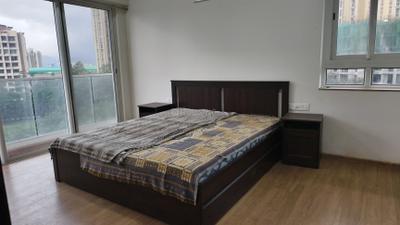 Bedroom Image of 1100 Sq.ft 2 BHK Apartment / Flat for rent in Tapir Embassy One Thane, Thane West Thane for Rs. 55000