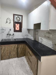 Kitchen Image of 635 Sq.ft 2 BHK Builder Floor for sale in Pul Prahlad Pur New Delhi for Rs. 3400000