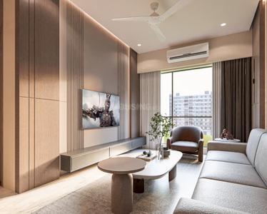 Hall Image of 938 Sq.ft 2 BHK Apartment / Flat for sale in Chandiwala Prarambh, Andheri West Mumbai for Rs. 18700000
