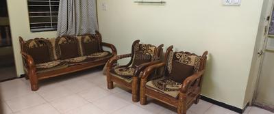 Hall Image of 650 Sq.ft 1 BHK Apartment / Flat for rent in Rane Nagar Nashik for Rs. 12600