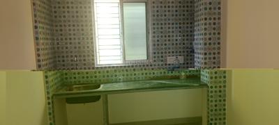 Kitchen Image of 850 Sq.ft 2 BHK Apartment / Flat for sale in Joka Kolkata for Rs. 2800000