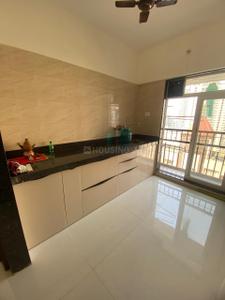 Kitchen Image of 424 Sq.ft 1 BHK Apartment / Flat for rent in Raunak Raunak Bliss Phase A A3, Kasarvadavali Thane for Rs. 16500