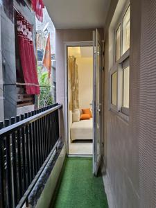 Bedroom One Image of 600 Sq.ft 2 BHK Apartment / Flat for sale in Dwarka Mor New Delhi for Rs. 4800000