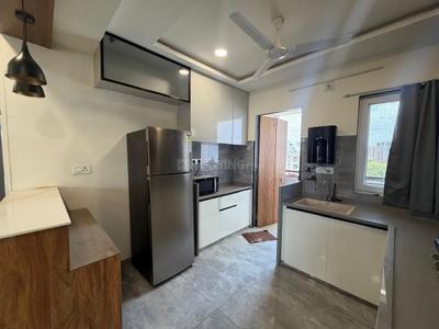 Kitchen Image of 2200 Sq.ft 3 BHK Apartment / Flat for rent in Bhayli Vadodara for Rs. 55000