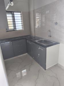 Kitchen Image of 700 Sq.ft 1 BHK Apartment / Flat for rent in Kaggadasapura Bengaluru for Rs. 25000