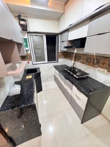 Kitchen Image of 480 Sq.ft 1.5 BHK Apartment / Flat for rent in Shree Durga Vastu New Veerdhaval CHS Ltd, Borivali West Mumbai for Rs. 46000
