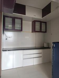 Kitchen Image of 650 Sq.ft 1 BHK Apartment / Flat for rent in Shiv Zen World , Hadapsar Pune for Rs. 24000