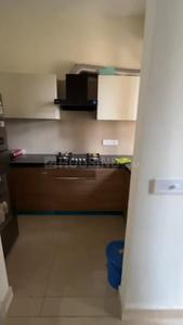 Kitchen Image of 883 Sq.ft 1 BHK Apartment / Flat for rent in Green Lotus Saksham, Nabha Zirakpur for Rs. 26000