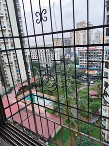 Balcony Image of 1250 Sq.ft 2 BHK Apartment / Flat for rent in Neelkanth Residency, Seawoods Navi Mumbai for Rs. 70000