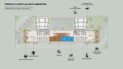 Image of 1840 Sq.ft 3 BHK Apartment / Flat for sale in Emperium Premio, Sector 37C, Gurgaon for Rs. 18500000