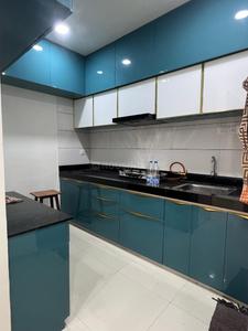 Kitchen Image of 1850 Sq.ft 3 BHK Apartment / Flat for rent in Shree Ram Avadh Highland, Bhadaj Ahmedabad for Rs. 42000