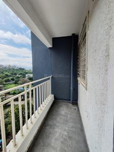 Balcony Image of 980 Sq.ft 2 BHK Apartment / Flat for rent in Panchratna Hills, Katraj Pune for Rs. 19500