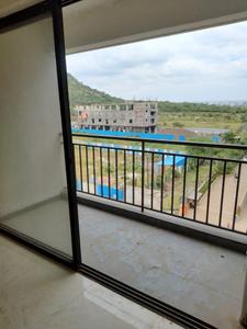 Balcony Image of 810 Sq.ft 1.5 BHK Apartment / Flat for rent in Long Island, Charholi Budruk Pune for Rs. 23000