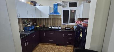 Kitchen Image of 705 Sq.ft 2 BHK Apartment / Flat for sale in LDA Janeshwar Enclave, Jankipuram Lucknow for Rs. 6200000