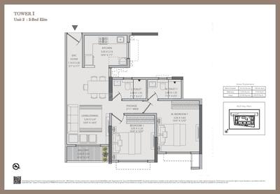 Image of 1455 Sq.ft 3 BHK Apartment / Flat for sale in K Raheja Vistas T6 And T7, Mahalunge, Pune for Rs. 13700000