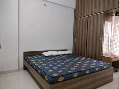 Bedroom Image of 600 Sq.ft 1 BHK Independent House for rent in Domlur Layout Bengaluru for Rs. 60000