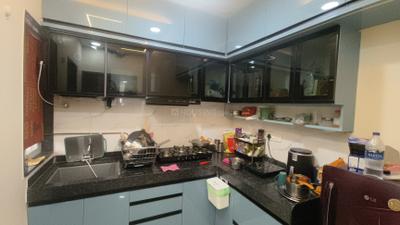 Kitchen Image of 870 Sq.ft 2 BHK Apartment / Flat for rent in Vrunda Shlok, Moshi Pune for Rs. 27000