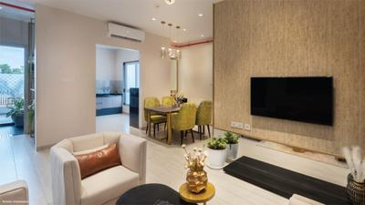 Hall Image of 2418 Sq.ft 4 BHK Apartment / Flat for sale in Acropolis The Ark Voyage To The Stars Phase II, Kondhwa Pune for Rs. 27415000