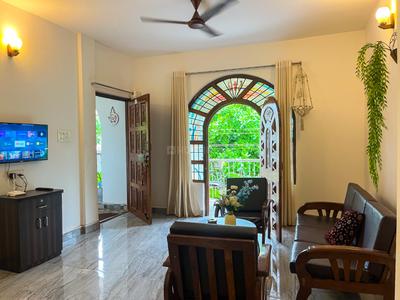 Hall Image of 800 Sq.ft 1 BHK Apartment / Flat for rent in Vagator Goa for Rs. 30000
