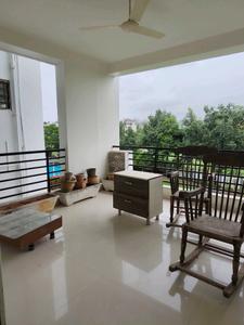 Dining Area Image of 3260 Sq.ft 3 BHK Apartment / Flat for rent in Floatilla Apartments, Neknampur Hyderabad for Rs. 65000