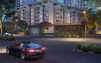 Image of 2440 Sq.ft 3 BHK Apartment / Flat for sale in Godrej Palm Retreat 1, Sector 150, Noida for Rs. 31800000