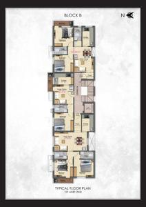 Image of 1038 Sq.ft 2 BHK Apartment / Flat for sale in Nemilicheri, Chennai for Rs. 7000000