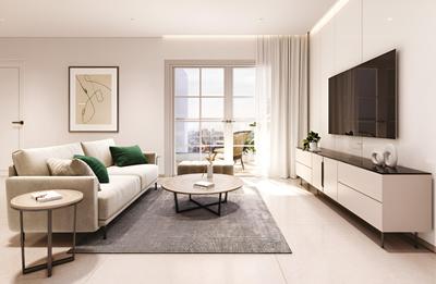 Hall Image of 1022 Sq.ft 2 BHK Apartment / Flat for sale in Celestia, Fursungi Pune for Rs. 5500000