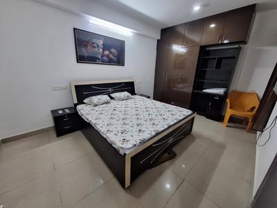 Bedroom Image of 1100 Sq.ft 2 BHK Apartment / Flat for rent in AASHISH Acacia, Jagatpura Jaipur for Rs. 30000