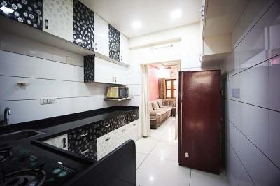 Kitchen Image of 1350 Sq.ft 4 BHK Independent House for sale in Hanspura Ahmedabad for Rs. 22500000