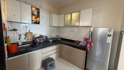Kitchen Image of 650 Sq.ft 1 BHK Apartment / Flat for sale in GK Dwarka Sai, Rahatani Pune for Rs. 7500000