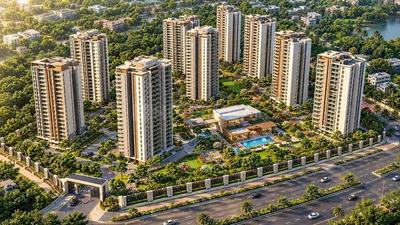 Image of 2511 Sq.ft 4 BHK Apartment / Flat for sale in TVS Emerald Avalon, Pallavaram, Chennai for Rs. 25600000