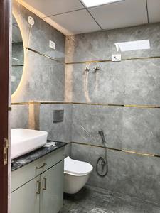 Bedroom Three Image of 2300 Sq.ft 3 BHK Builder Floor for rent in Palm Floor Ardee City, Sector 52 Gurgaon for Rs. 55000