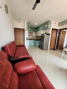 Hall Image of 663 Sq.ft 1 BHK Apartment / Flat for rent in MVN Aero One, Bychapura Bengaluru for Rs. 38000