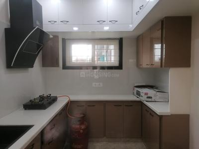 Kitchen Image of 2000 Sq.ft 3 BHK Apartment / Flat for sale in Moghalrajpuram Vijayawada for Rs. 14000000