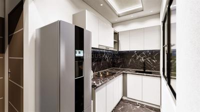 Kitchen Image of 1400 Sq.ft 3 BHK Independent House for sale in Krishna Nagar Lucknow for Rs. 4850000