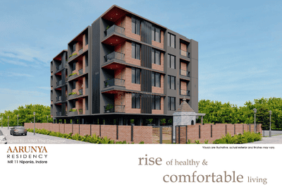 Image of 1600 Sq.ft 3 BHK Apartment / Flat for sale in Nipania, Indore for Rs. 9500000
