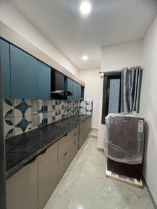 Kitchen Image of 800 Sq.ft 1 BHK Apartment / Flat for rent in Mahalakshmi Nagar Indore for Rs. 19000