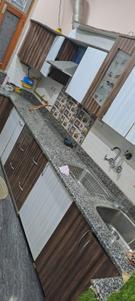 Kitchen Image of 1350 Sq.ft 3 BHK Apartment / Flat for sale in Shiva Somdutt Enclave, Jagrati Vihar Meerut for Rs. 7000000