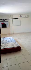 Bedroom Image of 700 Sq.ft 1 BHK Builder Floor for rent in Mahalakshmi Nagar Indore for Rs. 15000