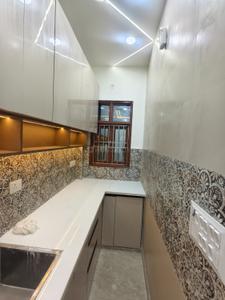 Kitchen Image of 370 Sq.ft 1 BHK Builder Floor for sale in Sector 4 Rohini New Delhi for Rs. 4800000