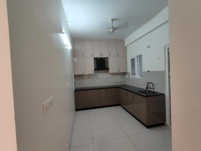 Kitchen Image of 1719 Sq.ft 3 BHK Apartment / Flat for rent in Rajapushpa Imperia, Tellapur Sangareddy for Rs. 60000