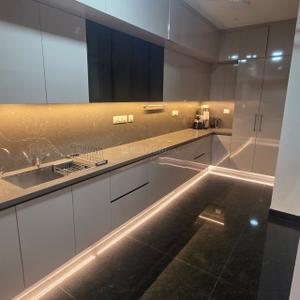 Kitchen Image of 2600 Sq.ft 3.5 BHK Apartment / Flat for rent in Embassy Orchid Apartment, Armane Nagar Bengaluru for Rs. 330000