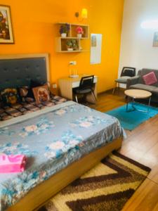 Bedroom Image of 506 Sq.ft 1 RK Apartment / Flat for sale in Nimbus The Golden Palms, Sector 168 Noida for Rs. 6600000