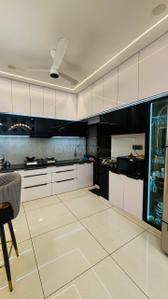 Kitchen Image of 960 Sq.ft 3 BHK Apartment / Flat for sale in Vihal Aranya Spring, Sama Savli Vadodara for Rs. 8950000
