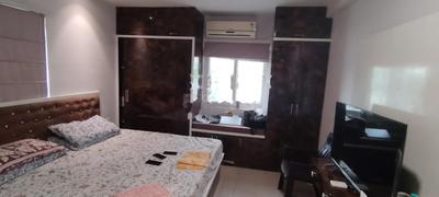 Bedroom Image of 2000 Sq.ft 3 BHK Apartment / Flat for rent in Accurate Wind Chimes, Narsingi Hyderabad for Rs. 65000