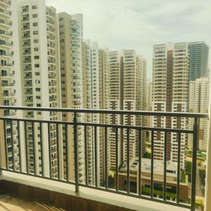 Balcony Image of 2020 Sq.ft 3 BHK Apartment / Flat for sale in Rajapushpa Provincia, Narsingi Hyderabad for Rs. 23500000