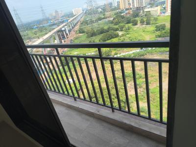 Bedroom Image of 670 Sq.ft 2 BHK Apartment / Flat for rent in National Trinity Paradise Phase 1, Shilphata Thane for Rs. 17000
