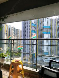 Living Room Image of 610 Sq.ft 1 BHK Apartment / Flat for rent in Paranjape Blueridge The Groves, Hinjawadi Pune for Rs. 27000
